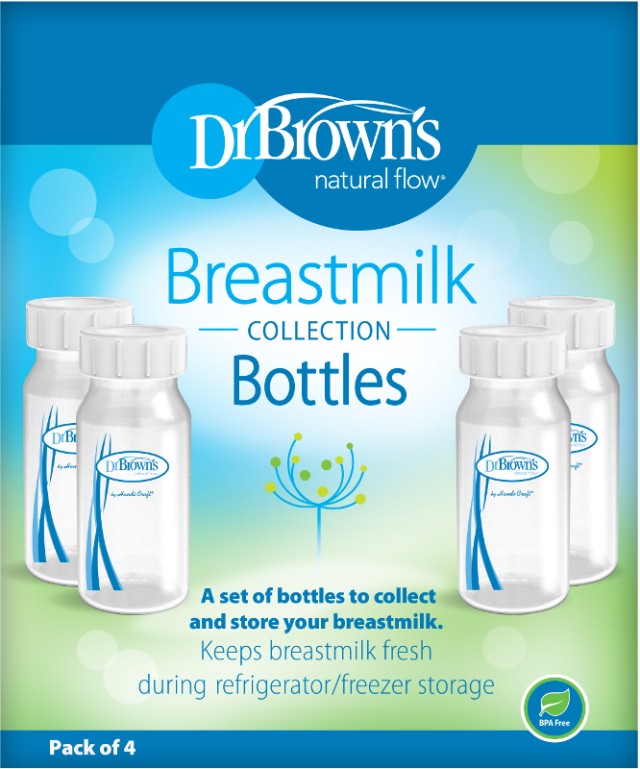 Dr. Browns S 4023 Μπουκάλια Συλλογής Μητρικού Γάλακτος 4τμχ