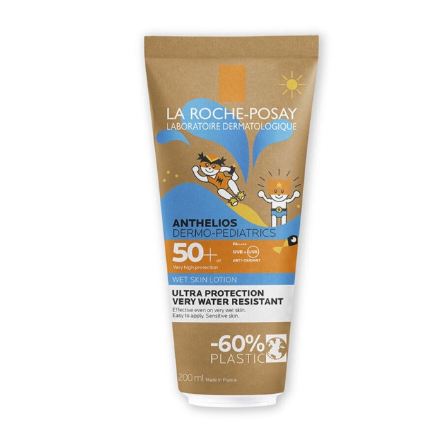 La Roche Posay Anthelios Dermo-Pediatrics Wetskin Lotion SPF50+, Παιδικό Αντηλιακό Γαλάκτωμα 200ml