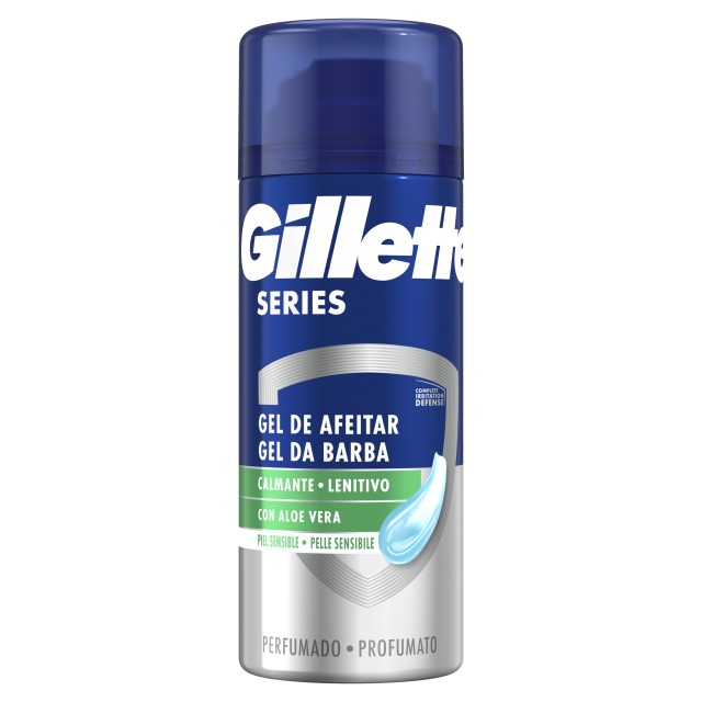 Gillette® Series Soothing Sensitive Gel Ξυρίσματος Mε Αλόη, 75ml