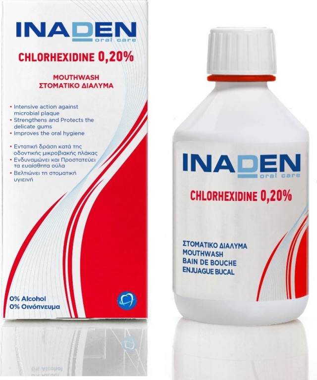 Inaden Chlorhexidine 0.20% Mouthwash 250ml
