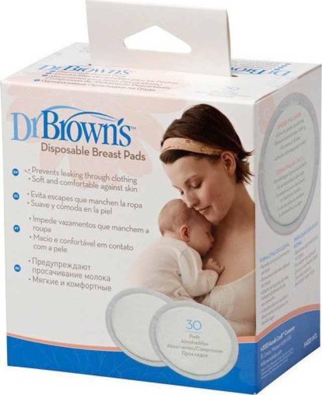 Dr. Browns 4022-GB Επιθέματα Στήθους Μιας Χρήσης 30τμχ