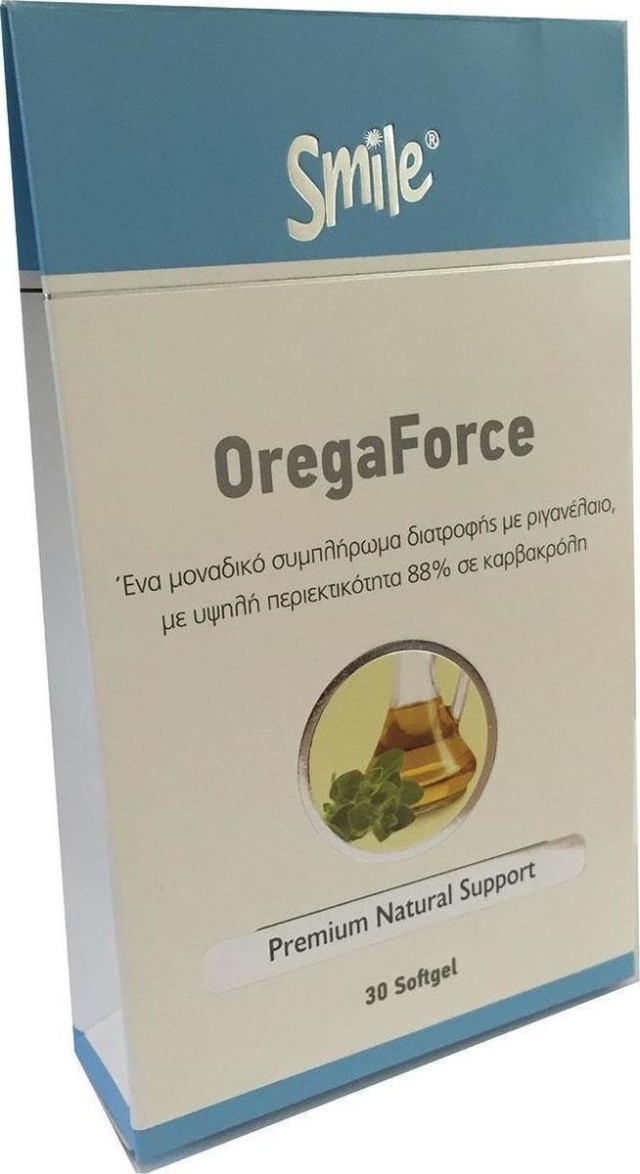 AM Health Smile Oregaforce 30 μαλακές κάψουλες