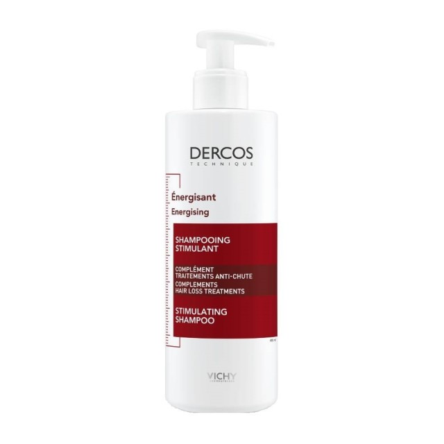 Vichy Dercos Energising Shampoo Anti-Ηair Loss Δυναμωτικό Σαμπουάν Κατά Της Τριχόπτωσης Με Aminexil 400ml -20%