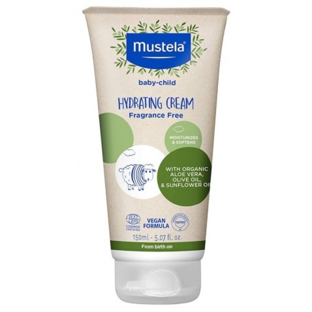 Mustela Bio Organic Κρέμα Γιά Ατοπικό Δέρμα & Ερεθισμούς Aloe Olive Oil 150ml