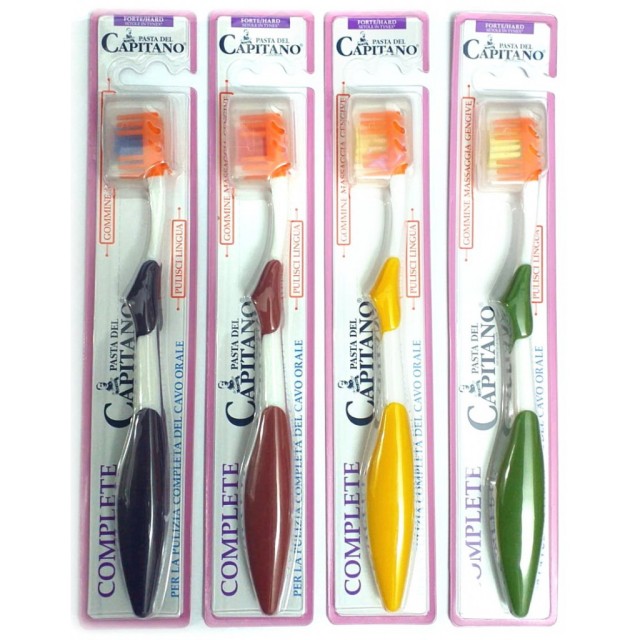 Pasta del Capitano Toothbrush Complete Hard Οδοντόβουρτσα (Σε Διάφορα Χρώματα) 1τμχ