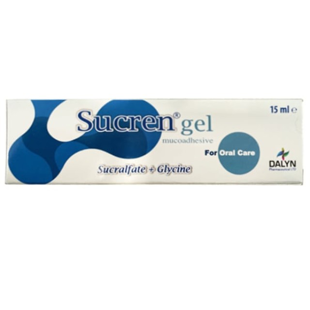 Eifron Sucren Gel Επούλωσης Στοματικών Πληγών & Φλεγμονών, 15ml
