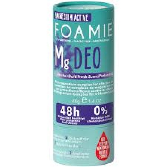 Foamie Solid Deodorant Rain In The Woods Γυναικείο Αποσμητικό σε Μορφή Στικ, 40gr