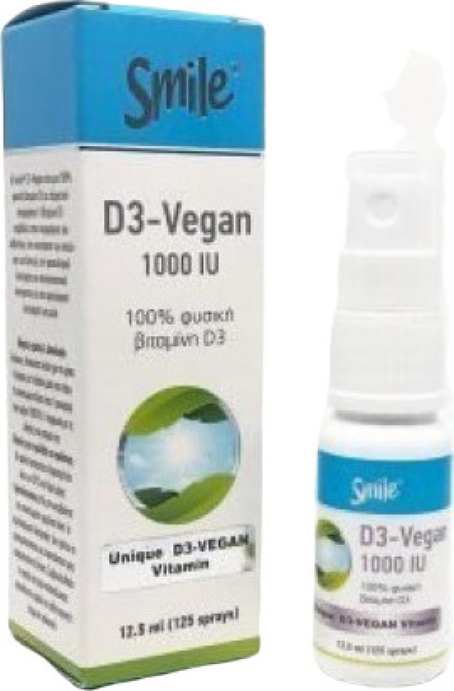 AM Health Smile D3 Vegan Oral Spray 1000iu 12.5ml