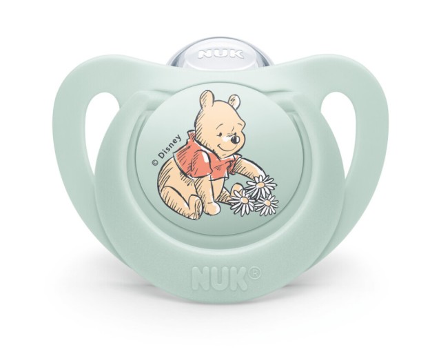 NUK Star Disney Winnie The Pooh Σιλικόνης 0-6m/6-18m
