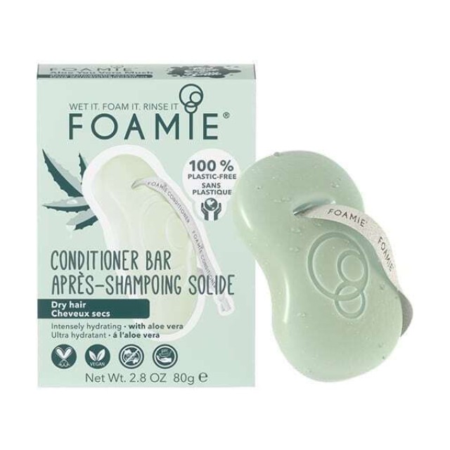 Foamie Conditioner Bar Aloe You Vera Much for Dry hair 45gr