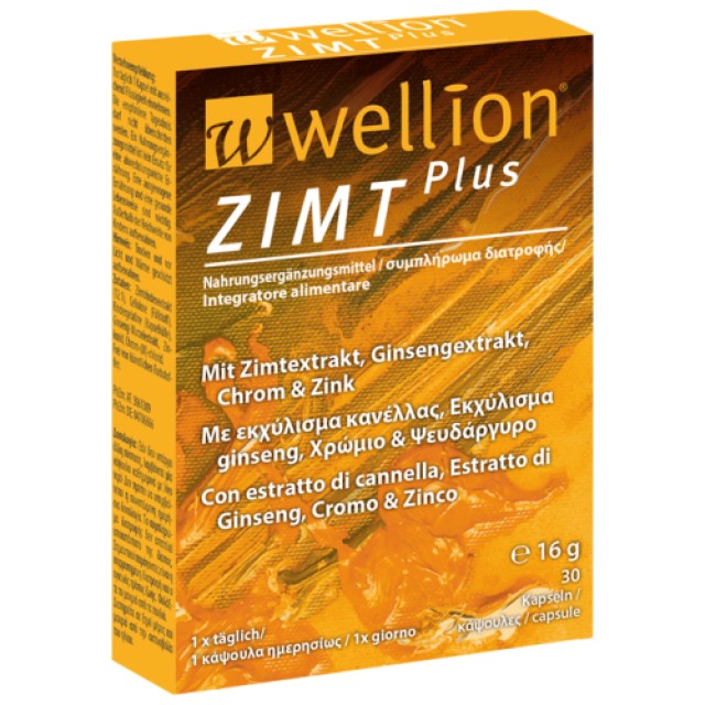 WELLION CINNAMON PLUS 30TABS