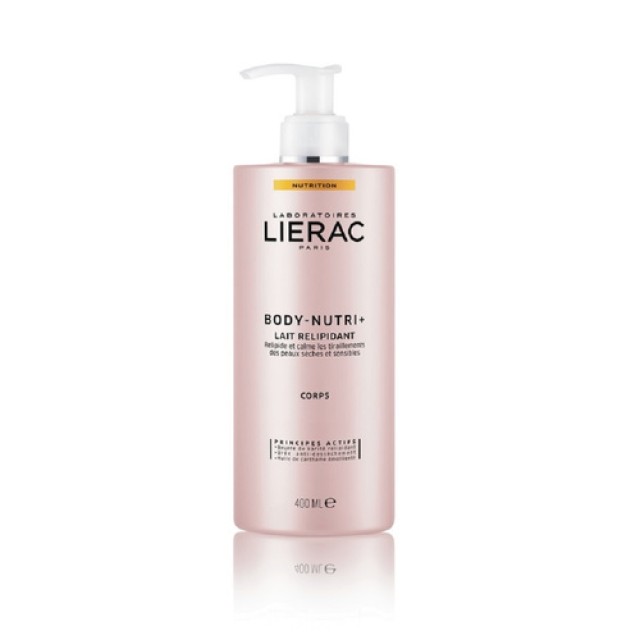 Lierac Body Nutri+ Lait Relipidant Γαλάκτωμα Σώματος Κατά Της Ξηρότητας 400ml