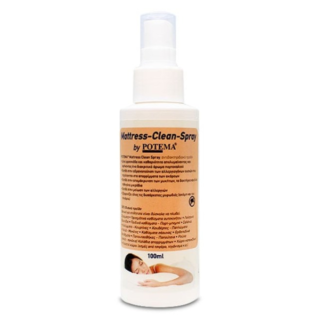 Potema Mattress Clean Spray Αντιβακτηριδιακό Σπρέι Καθαρισμού, 100ml