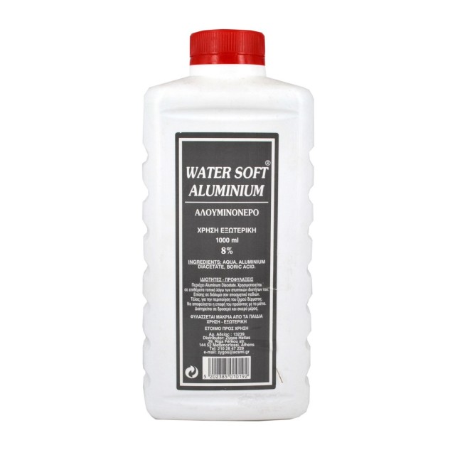 Syndesmos Water Soft Aluminium 800ml (Αλουμινόνερο)