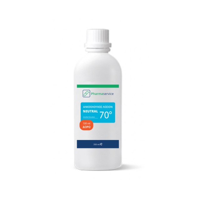 PharmaService Αλκοολούχος Λοσιόν Neutral 70ο 350ml