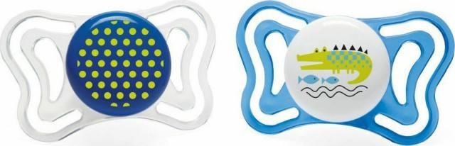 Chicco Physio Forma Light Πιπίλα Σιλικόνης Μπλε 16-36m 2τμχ