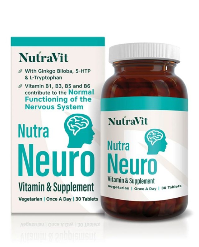 NUTRAVIT Nutra Neuro ΨΥΧΙΚΗ ΥΓΕΙΑ 30 δισκία
