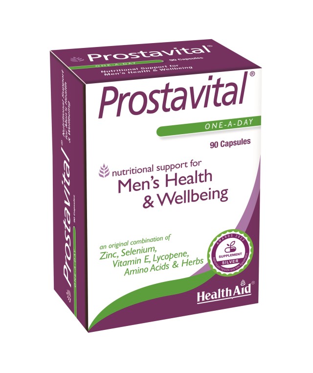 Health Aid Prostavital Συμπλήρωμα Διατροφής Για Υγιή Προστάτη 90caps