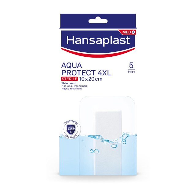 Hansaplast Aqua Protect 4XL 10x20cm 5pcs Hansaplast Aqua Protect 4XL 10x20cm 5pcs