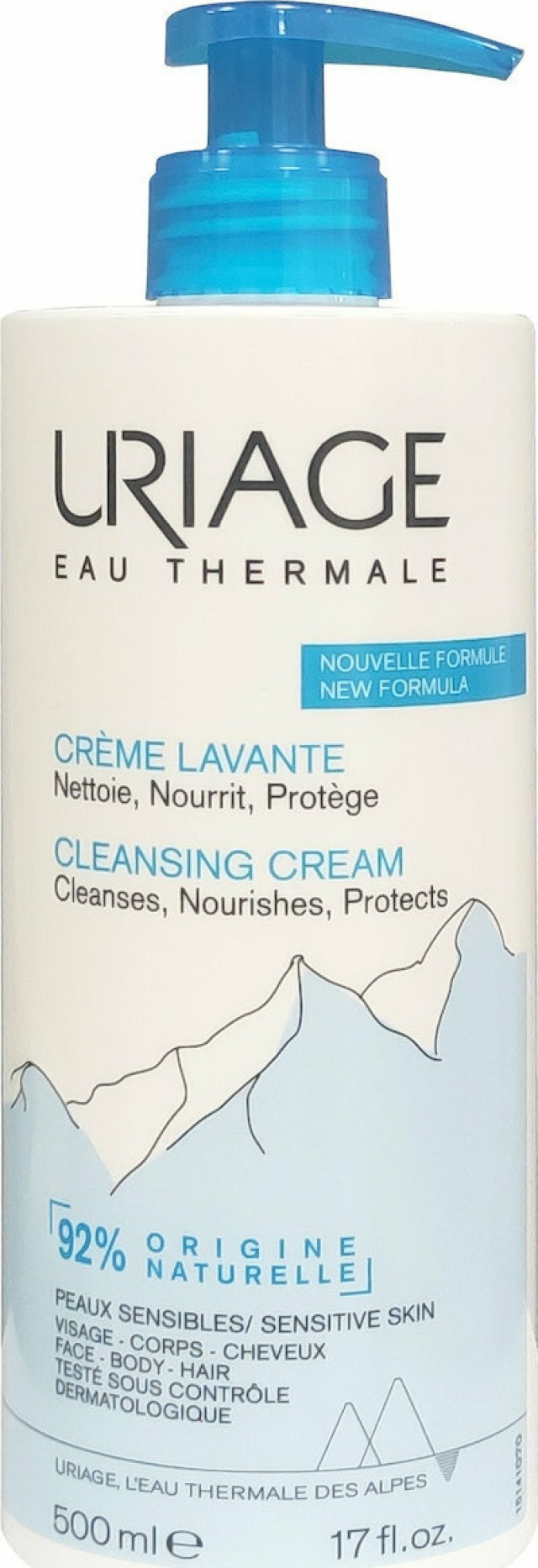 Uriage Eau Thermale Cleansing Cream Κρέμα Καθαρισμού 500ml