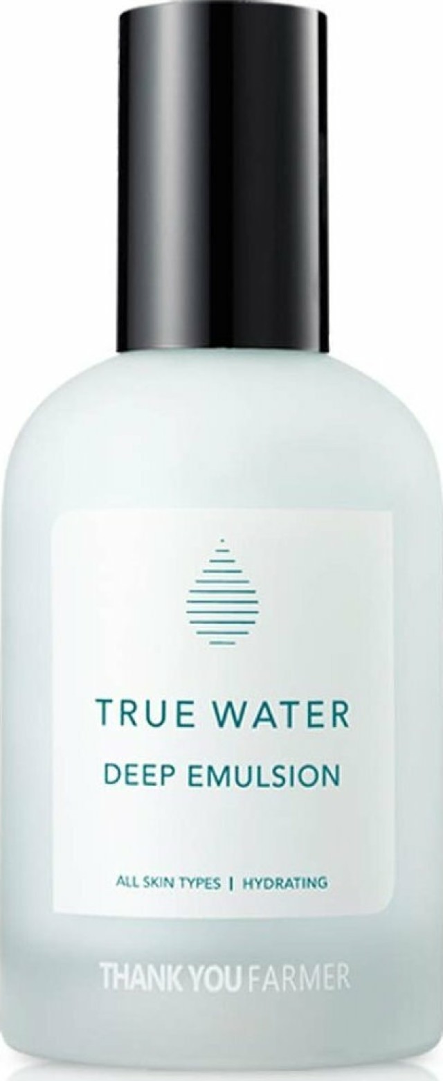 Thank You Farmer True Water Deep Emulsion Πλούσιο Ενυδατικό Γαλάκτωμα Θρέψης 130ml