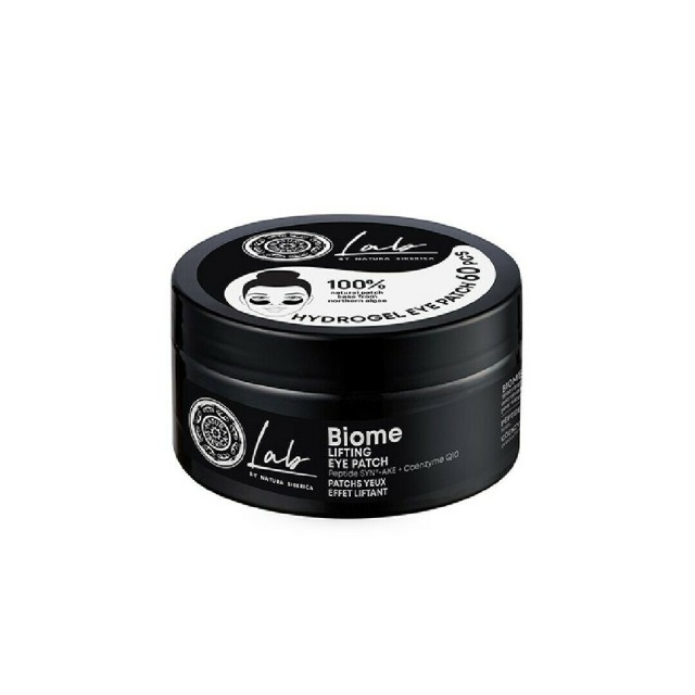 Natura Siberica Lab Biome Lifting Eye Patches Επιθέματα Ματιών Για Ανόρθωση & Μείωση Των Λεπτών Γραμμών 60τμχ