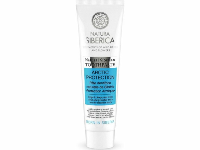 Natura Siberica Natural Siberian Toothpaste Arctic Protection Φυσική Οδοντόκρεμα Σιβηρίας Για Ευαίσθητα Δόντια 100ml