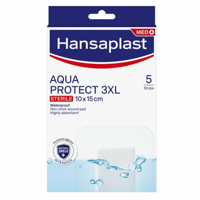 Hansaplast Aqua Protext 3XL 10x15cm 5τμχ