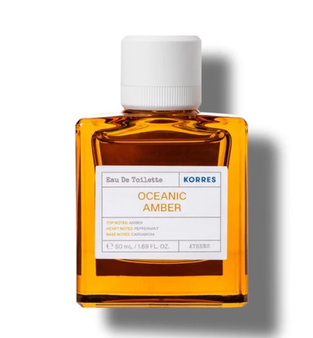 Korres Oceanic Amber Eau de Toilette Ανδρικό Άρωμα 50ml