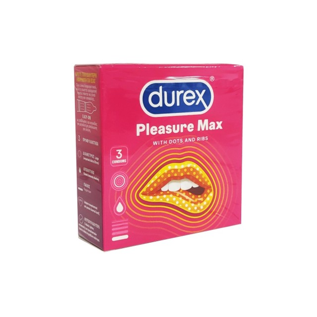 DUREX ΠΡΟΦΥΛΑΚΤΙΚΑ Pleasuremax 3τμχ