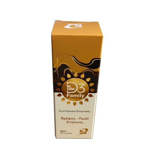 BECALM D3 FAMILY DROPS 30ML