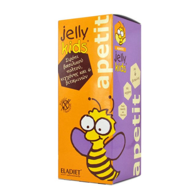 Eladiet Jellykids Apetit με Βασιλικό Πολτό & Βιταμίνες 150ml