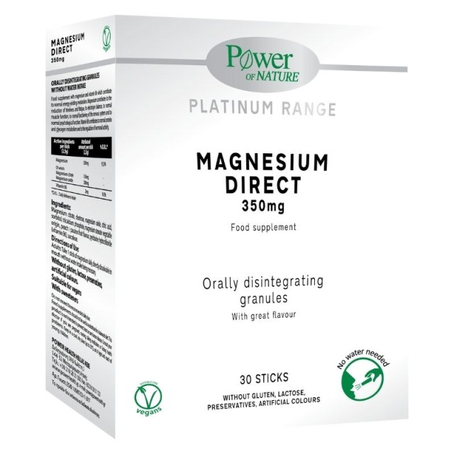 Power Health Magnesium Direct 350mg 30sticks