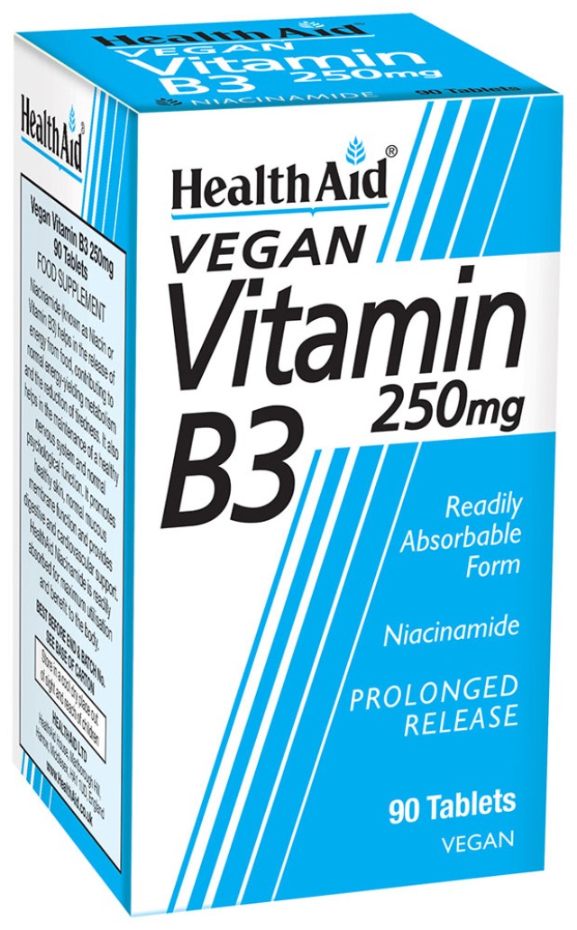 Health Aid Vitamin B3 250mg 90tabs