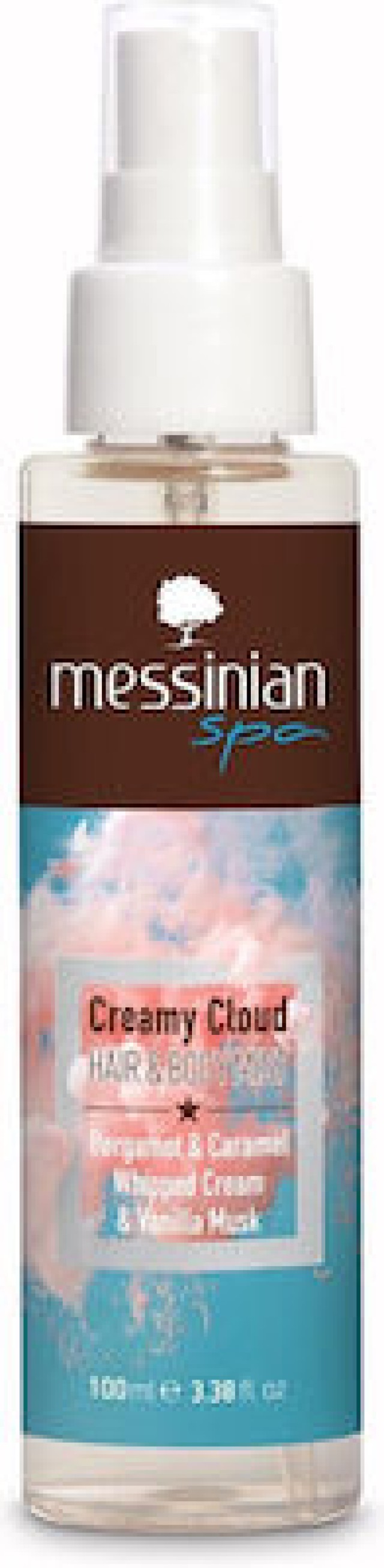 MESSINIAN SPA HAIR & BODY MIST CREAMY CLOUD 100ML