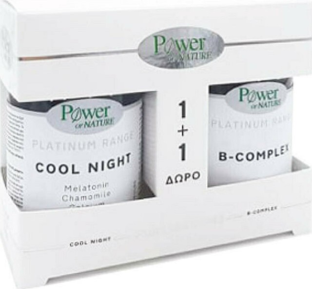 Power Health Promo Classics Platinum Range Cool Night 30 κάψουλες & Platinum Range B-Complex 20 ταμπλέτες
