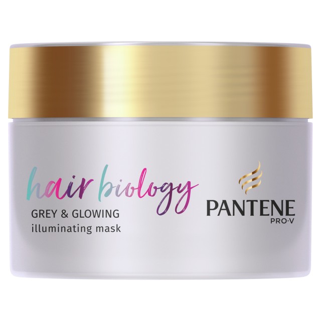 Pantene Hair Biology Grey & Glowing Mask 160ml
