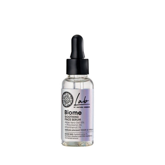 Natura Siberica Lab Biome Soothing Face Serum Καταπραϋντικός Ορός Προσώπου 30ml