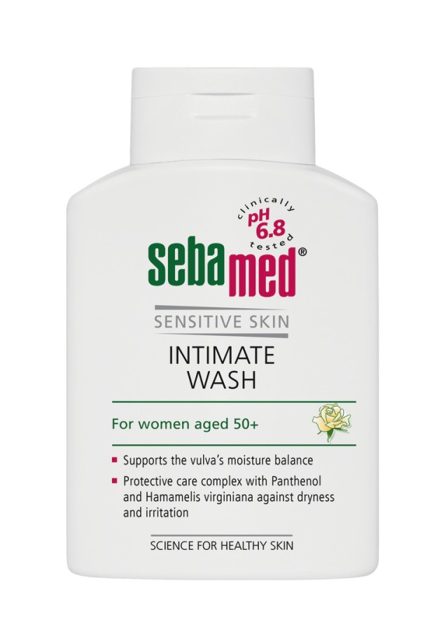 Sebamed Sensitive Skin Intimate Wash Καθαριστικό Ευαίσθητης Περιοχής Ηλικίες 50+ ετών 200ml