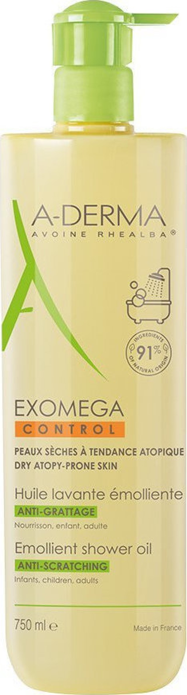 A-Derma Exomega Control Huile 750ml