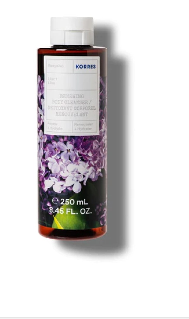 Korres Renewing Body Cleanser Lilac Αφρόλουτρο Πασχαλιά 250ml