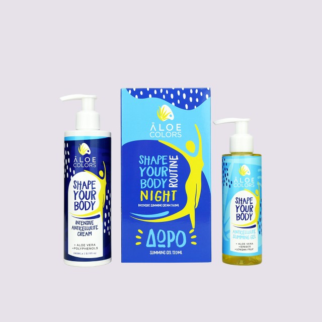 ALOE+COLORS SHAPE YOUR BODY NIGHT ROUTINE
