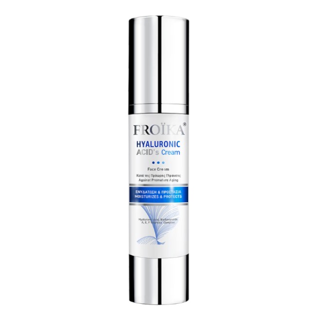Froika Hyaluronic Acids Cream Ενυδατική Κρέμα Ημέρας με Αντιηλιακή Προστασία, 50ml