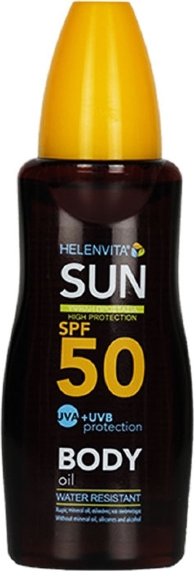 Helenvita Sun Body Oil Αντηλιακό Λάδι Σώματος SPF50 200ml