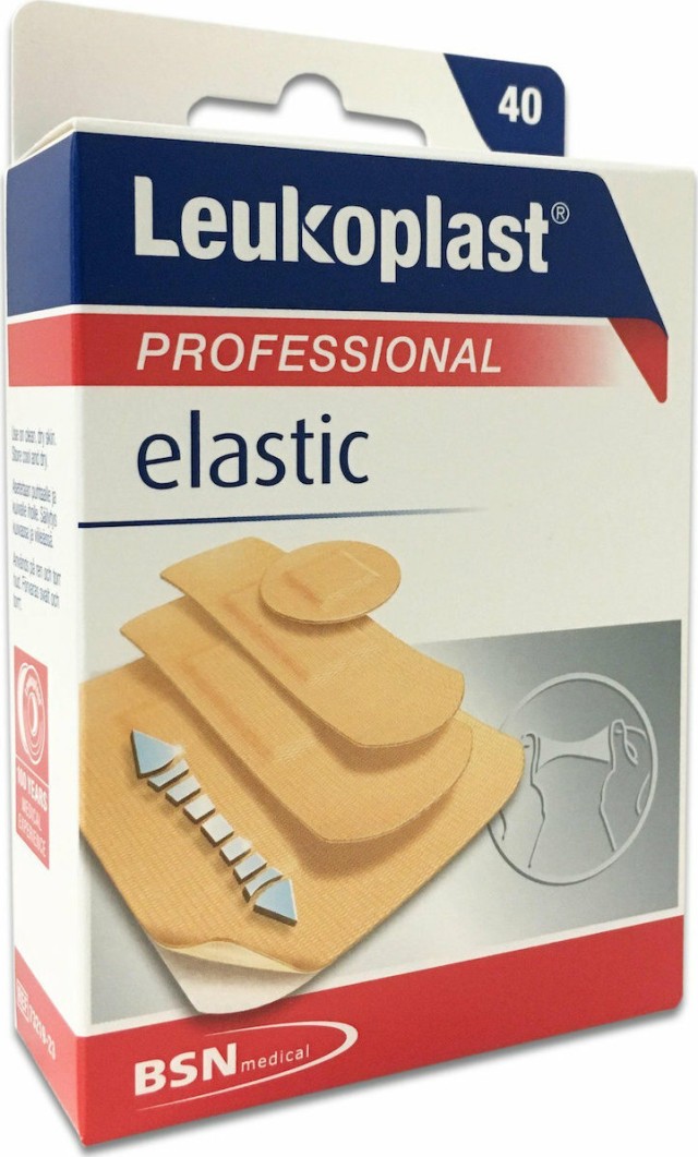 BSN Medical Leukoplast Professional Elastic Ελαστικά Επιθέματα 4 μεγέθη 40τμχ