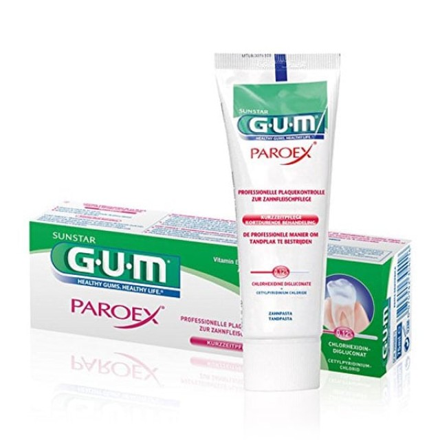Gum 1790 Paroex 0.12% Toothpaste Οδοντόκρεμα με Διπλή Αντιβακτηριακή Δράση, 75ml