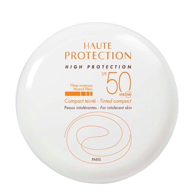 Avène Compact Teinté SPF50 Dore Αντηλιακή Προστασία & Make-up Με 100% Φυσικά Φίλτρα Για Σκουρόχρωμη Επιδερμίδα 10gr