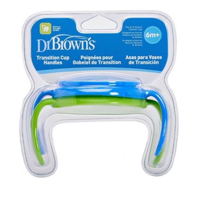 Dr. Browns TC 070 Λαβές για κύπελλο με μαλακό στόμιο Αγόρι 2τμχ