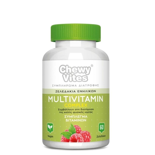 Vican Chewy Vites Adults Multivitamin Complex Σύμπλεγμα Βιταμινών Για Ενήλικες 60 Ζελεδάκια