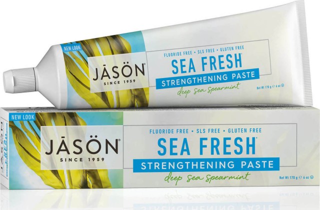 Jason Sea Fresh Strengthening Οδοντόκρεμα Χωρίς Φθόριο 170gr
